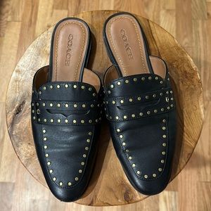 COACH LIKE NEW FIONA LOAFER/ MULES 8.5
